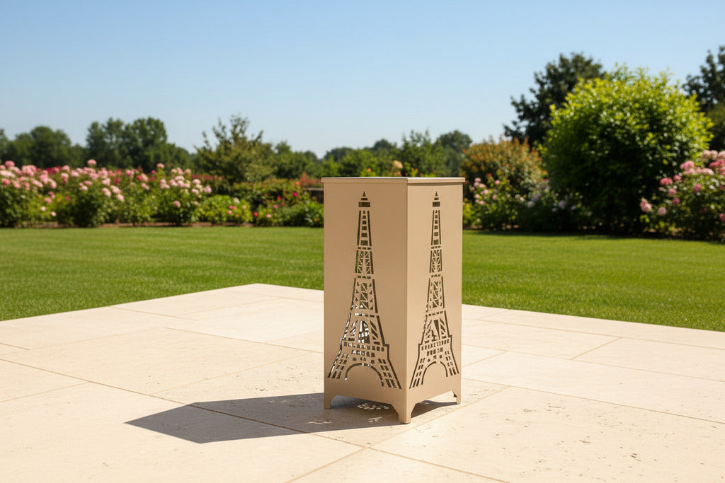 Dekosäule / Metallsäule "Eifelturm"