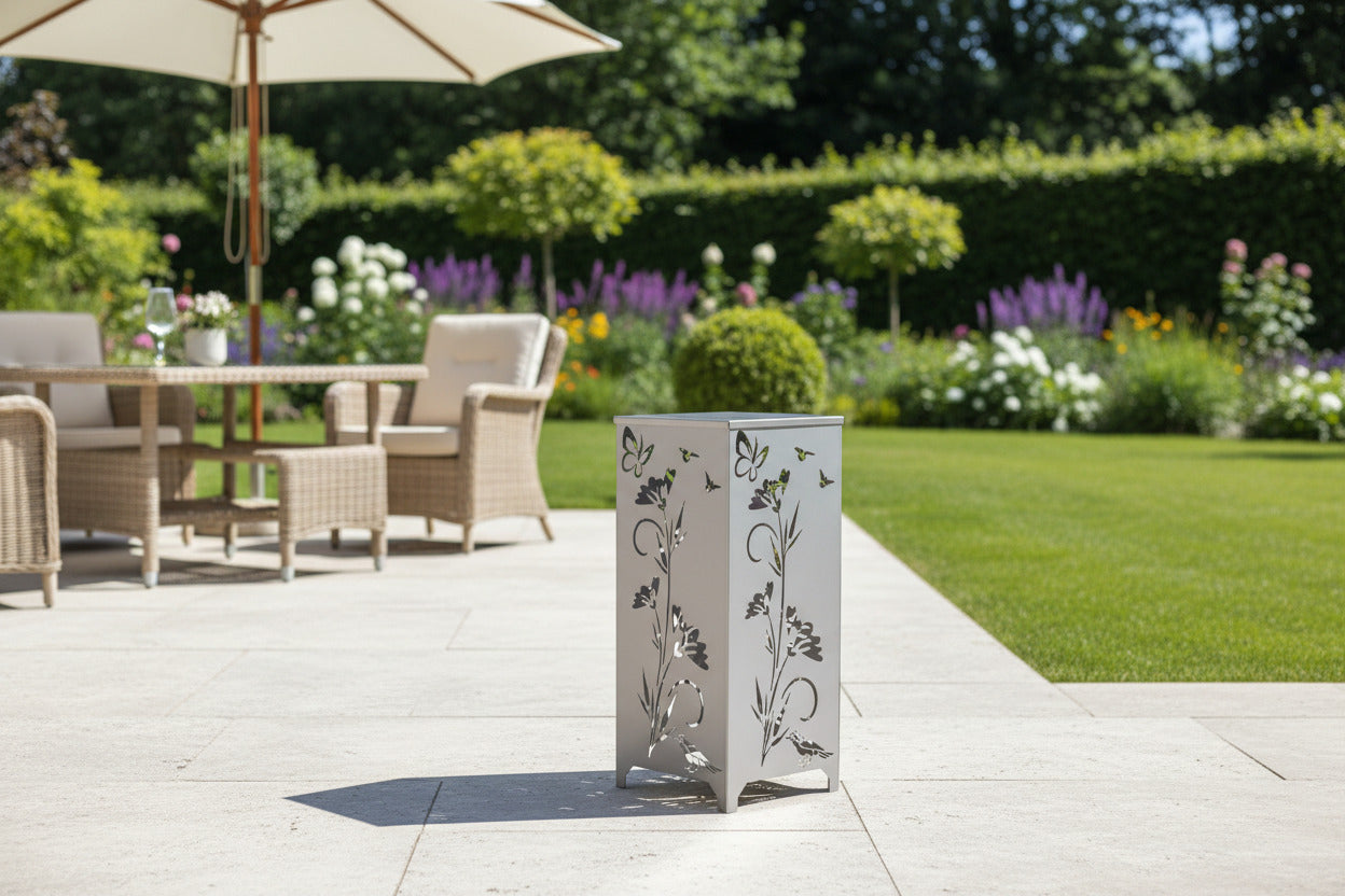 Dekosäule / Metallsäule "Sommerzeit"