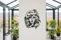 Wandkunst Metall "Medusa"