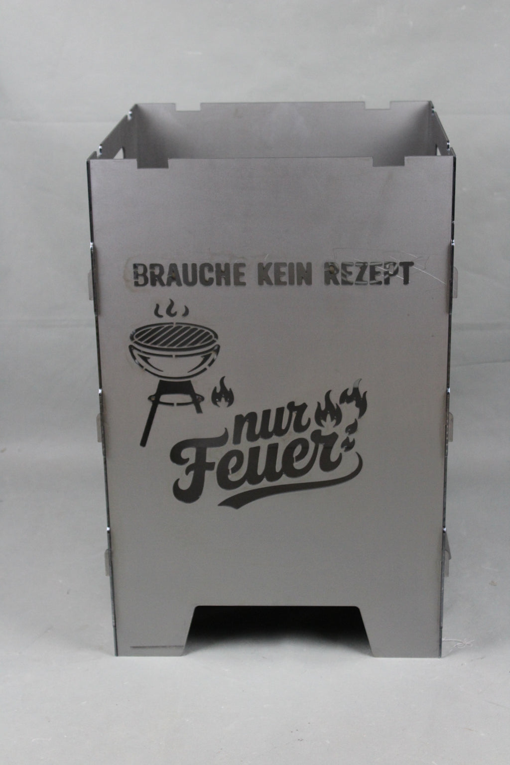 Feuerkorb "brauche kein Rezept"