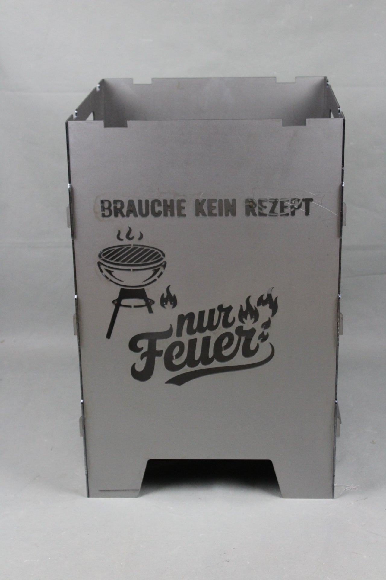 Feuerkorb "brauche kein Rezept"