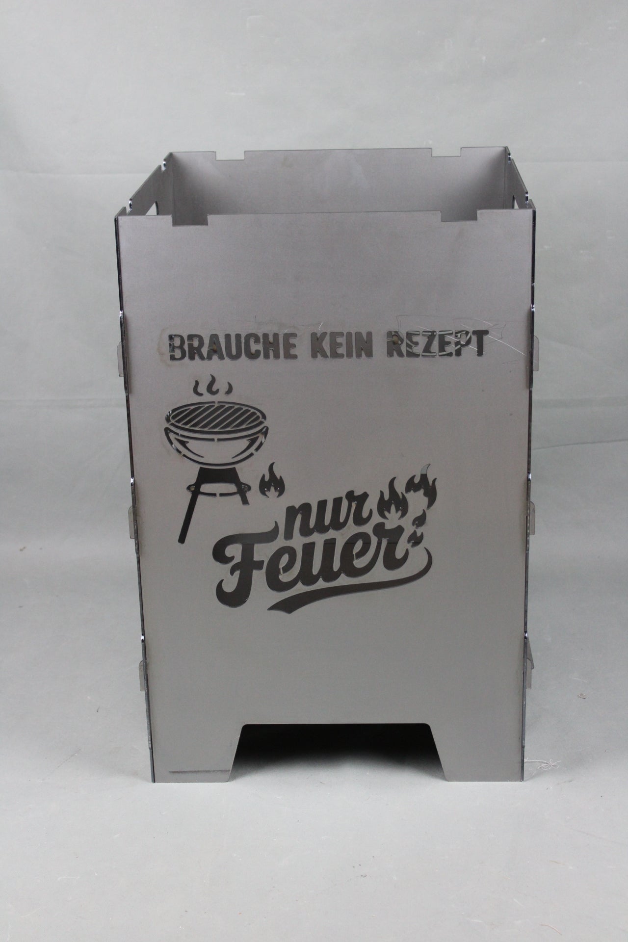 Feuerkorb "brauche kein Rezept"